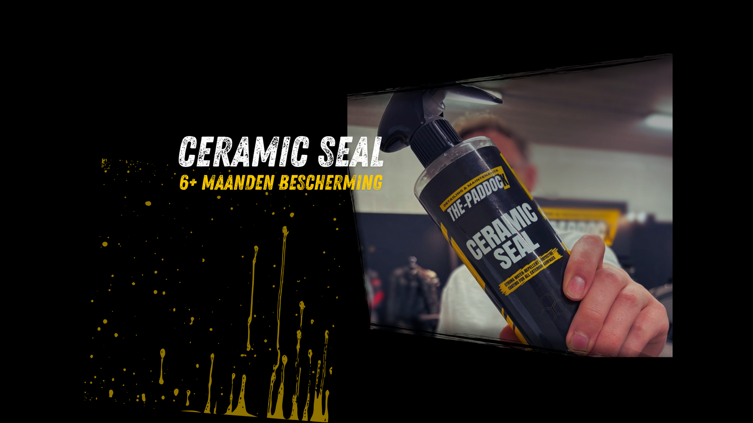 The-Paddock Ceramic Seal voor bescherming van de auto en motor