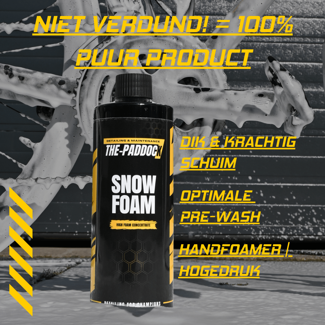 Pre-Wash Snow Foam 500ML voordelen.