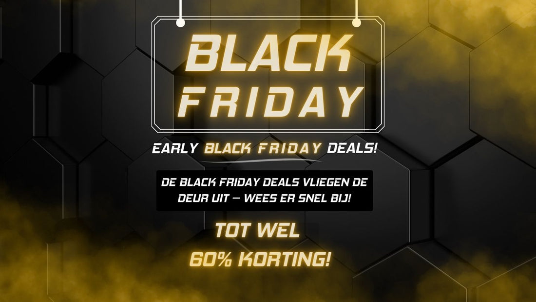 Black Friday tot wel 60% korting! Karren maar!