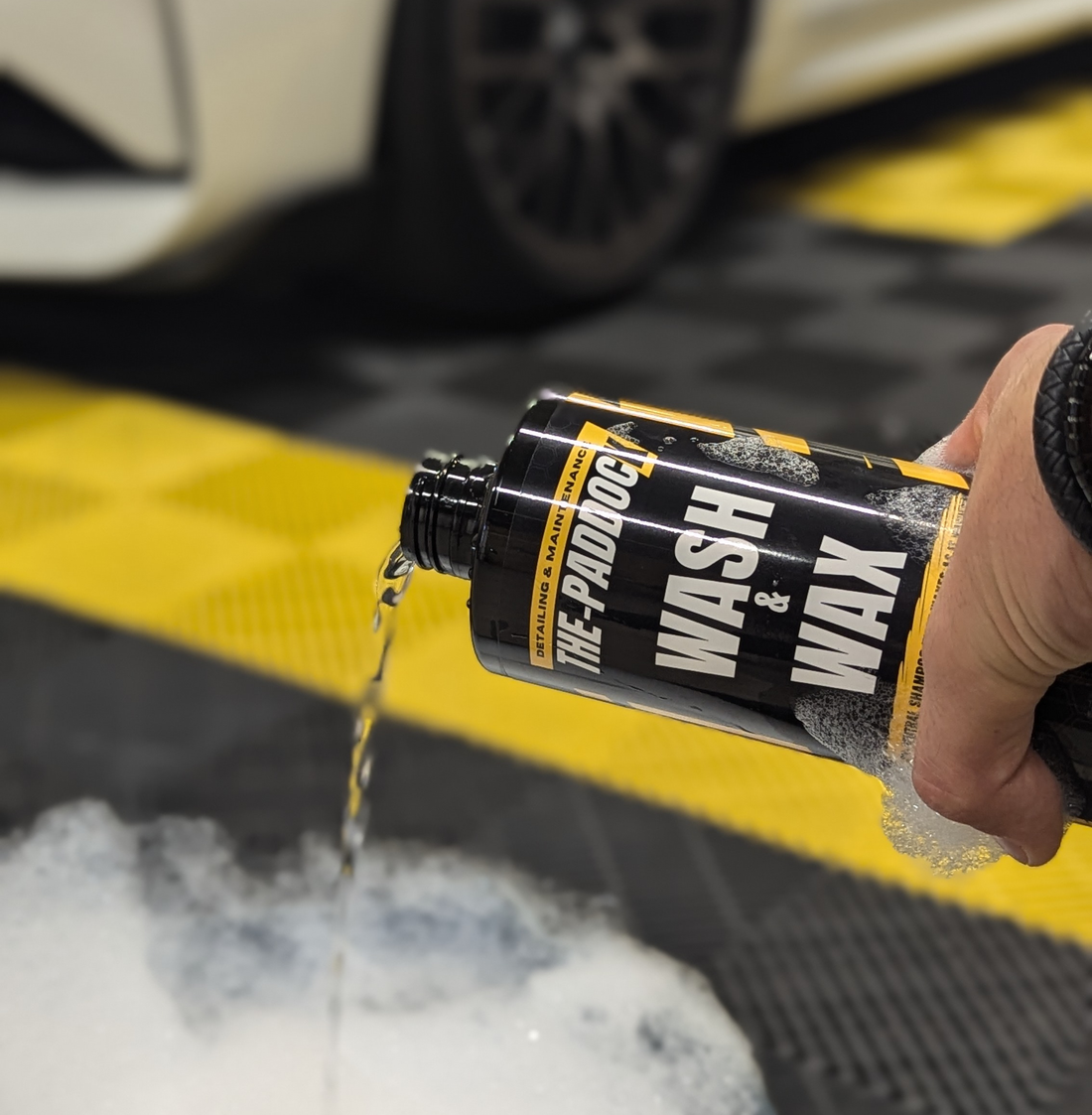 The-Paddock Stappenplan: auto zelf wassen